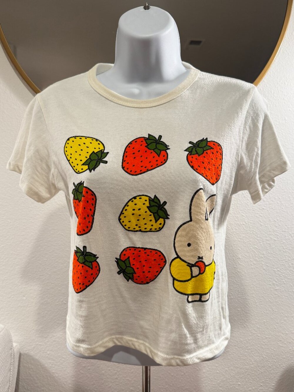 Miffy Strawberry Baby Tee